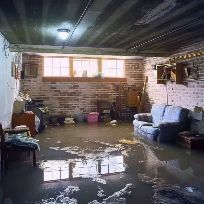 Flooded Basement Cleanup in Elmendorf Air Force Base, AK